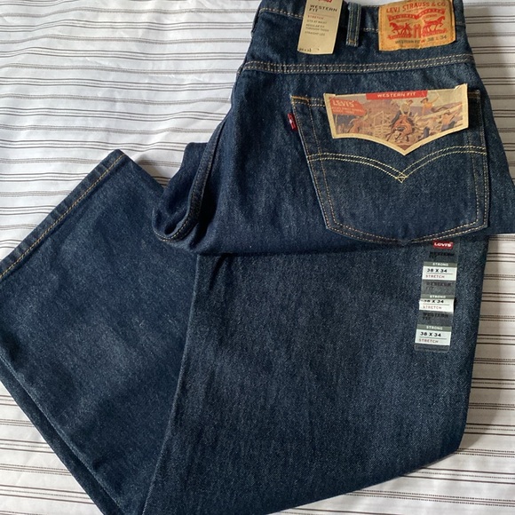 LEVI’S WESTERN FIT , Strech , Straight leg - Picture 6 of 8